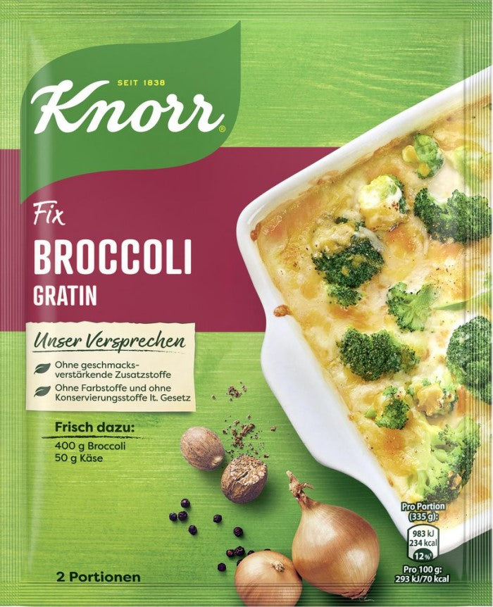 Knorr Fix für Broccoli Gratin 49g / 1.72 oz. NET. WT.