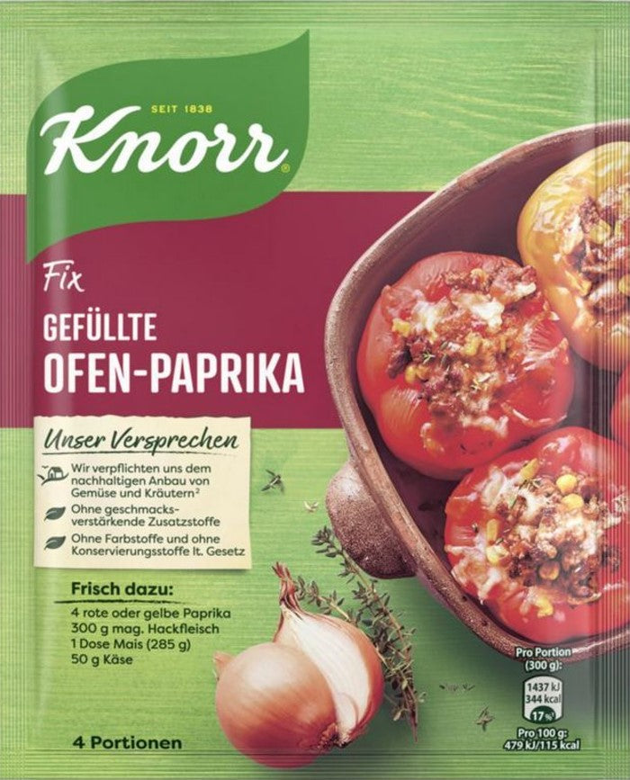 Knorr Fix für Gefüllte Ofen-Paprika 43g
