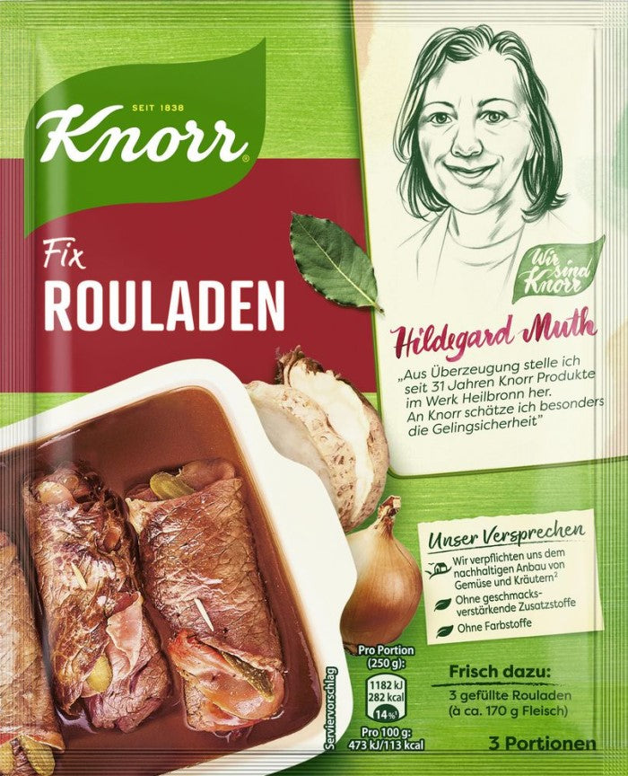 Knorr Fix für Rouladen 31g / 1.09 oz. NET. WT.