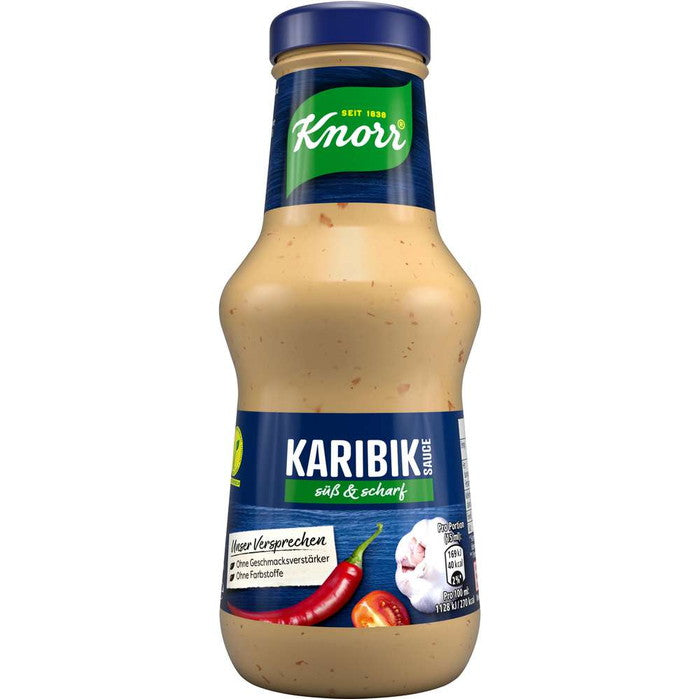 Knorr Karibik Sauce süß & scharf 250ml / 8.45 fl. oz.