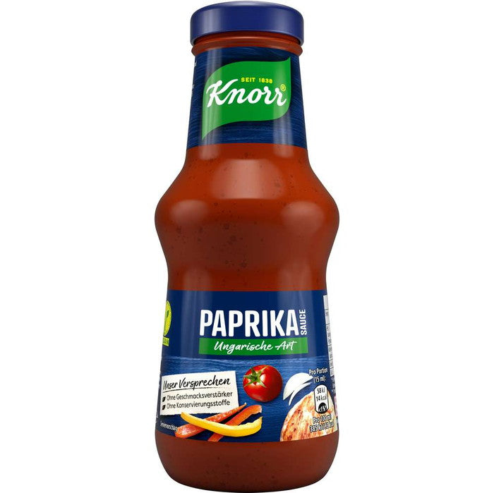 Knorr Paprika Sauce Ungarische Art 250ml / 8.45 fl. oz.