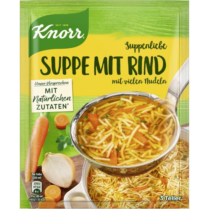 Knorr Suppenliebe Suppe mit Rind 0,75 Liter