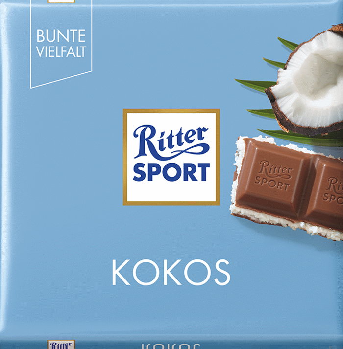 Ritter Sport Schokolade Kokosnuss 100g