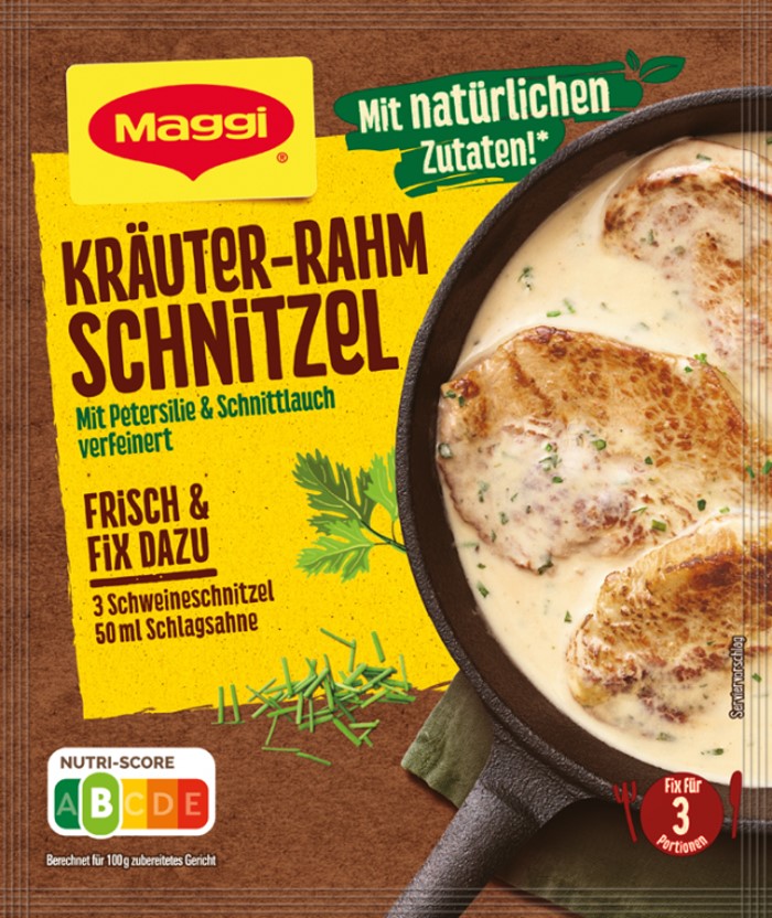 Maggi Fix für Kräuter-Rahm Schnitzel 36g / 1.26oz