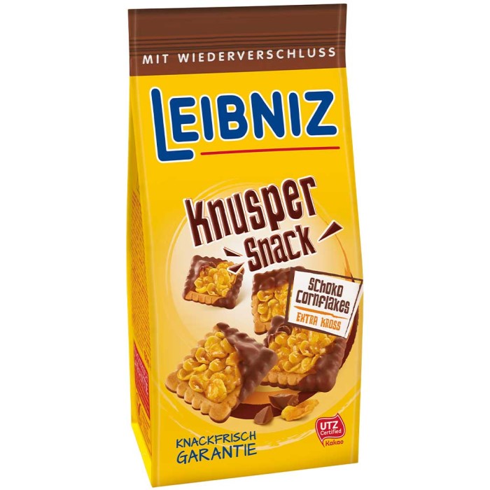 LEIBNIZ Knusper Snack Cornflakes-Schoko Kekse 150g