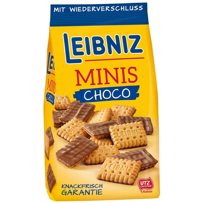 LEIBNIZ Minis Choco Butterkekse mit Vollmilchschokolade 125g