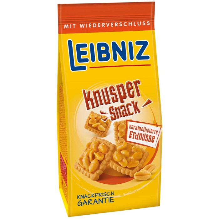 LEIBNIZ Knusper Snack Karamellisierte Erdnüsse 175g