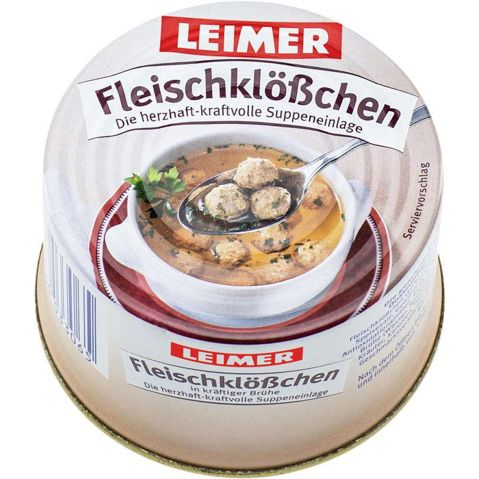 LEIMER Fleischklößchen Suppeneinlage 150g / 5.29 oz