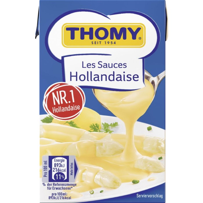 Thomy Les Sauces Hollandaise 250ml / 8.45 fl.oz