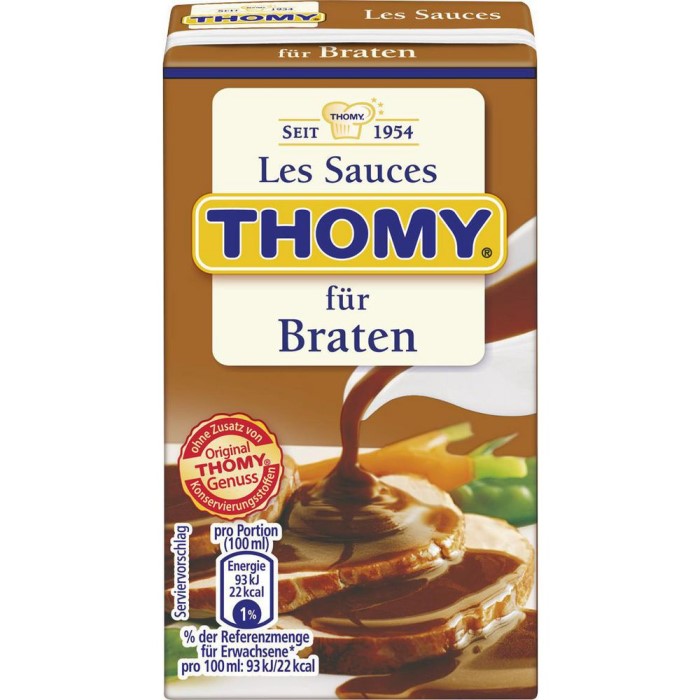 Thomy Les Sauces Soße für Braten 250ml / 8.45 fl.oz