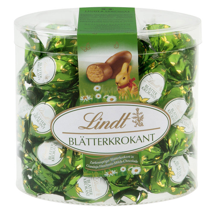 Lindt Blätterkrokant Ostereier 25 Stück im Köcher 425g / 14,99 oz