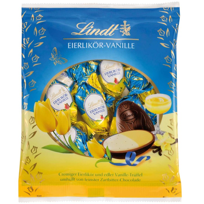 Lindt Eierlikör Vanille Schokoladen Ostereier 90g / 3.17 oz