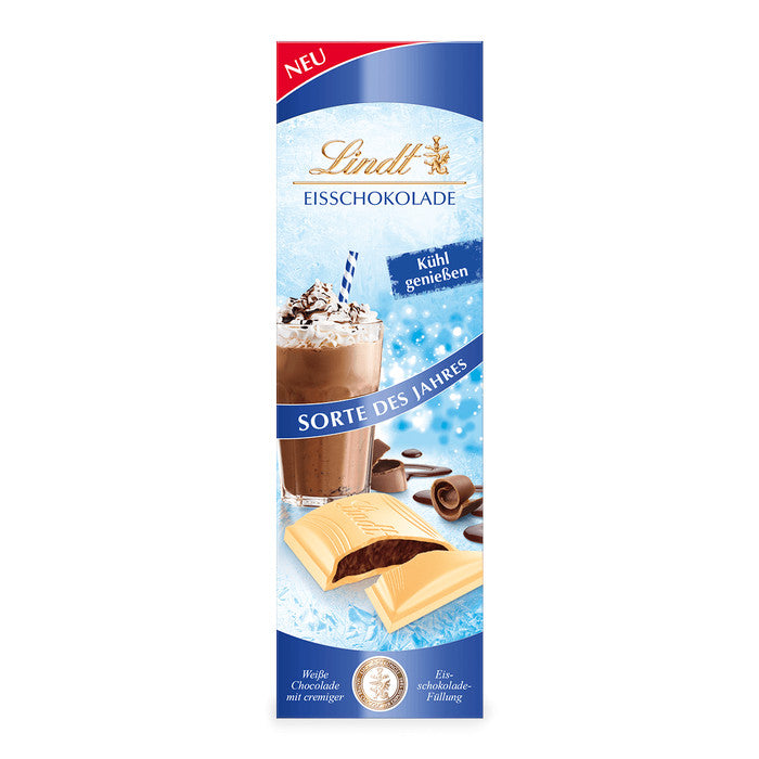 Lindt Eisschokolade Weiße Schokoladen Tafel 100g / 3.52oz