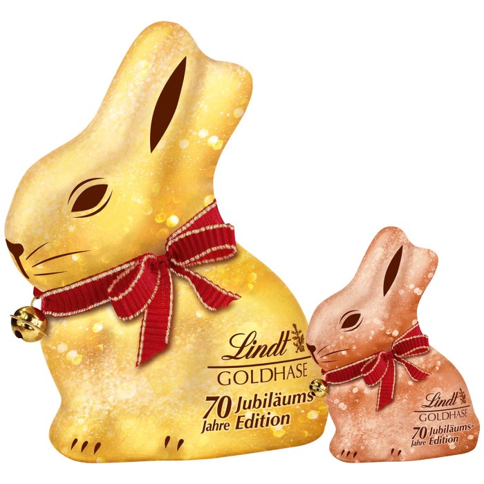 Lindt Schokoladen Goldhase Glamour Edition Ostern 100g / 3.52 oz