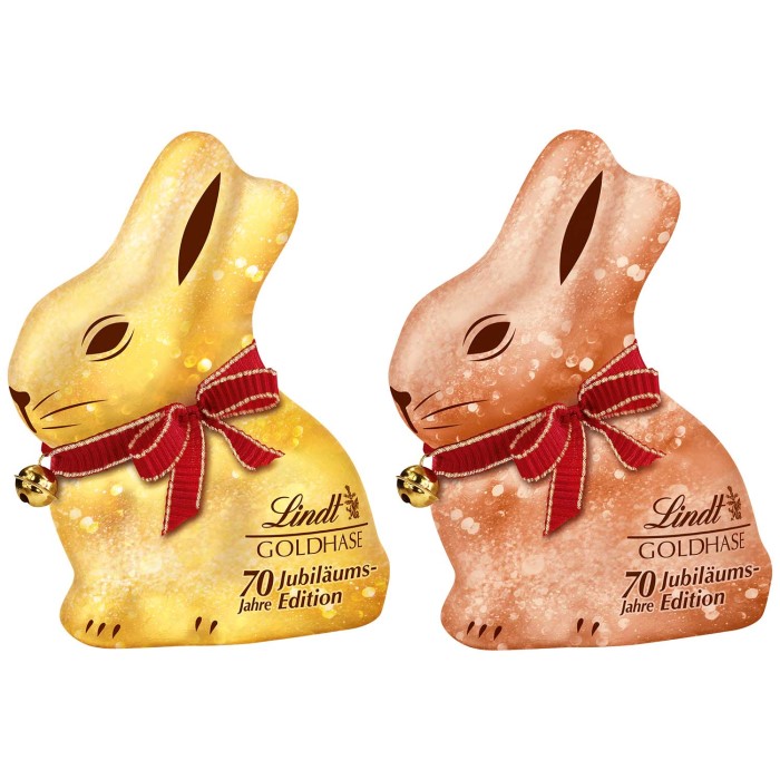 Lindt Schokoladen Goldhase Glamour Edition Ostern 100g / 3.52 oz