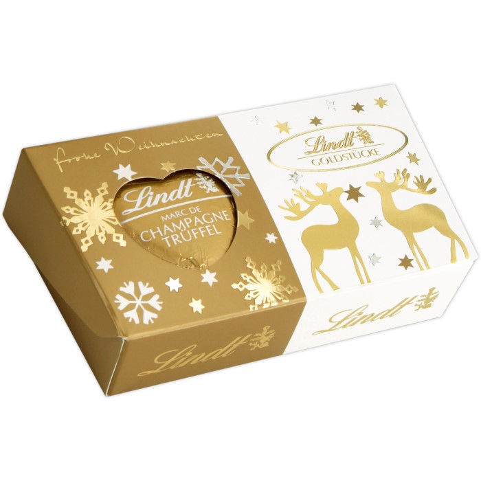 Lindt Goldstücke Trüffel Herz Duo 50g / 1.76 oz