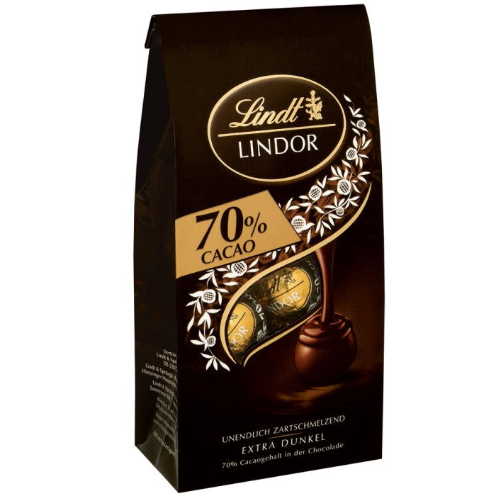 Lindt Lindor Schokoladen Kugeln Feinherb 70% Cacao 136g / 4.79oz