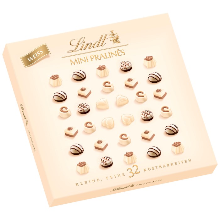 Lindt Mini Pralinés Weiße Schokolade 163g / 7.74 oz