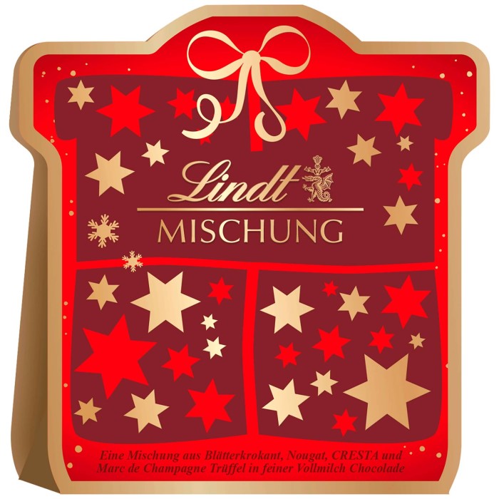 Lindt Mischung Kleines Weihnachtsgeschenk 51g / 1.79 oz