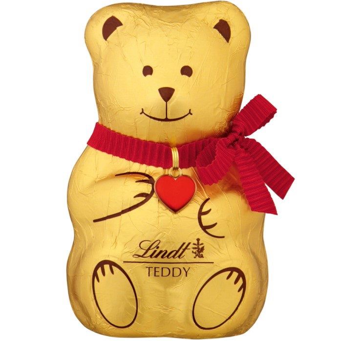 Lindt Teddy aus Alpenvollmilchschokolade 100g / 3.52 oz