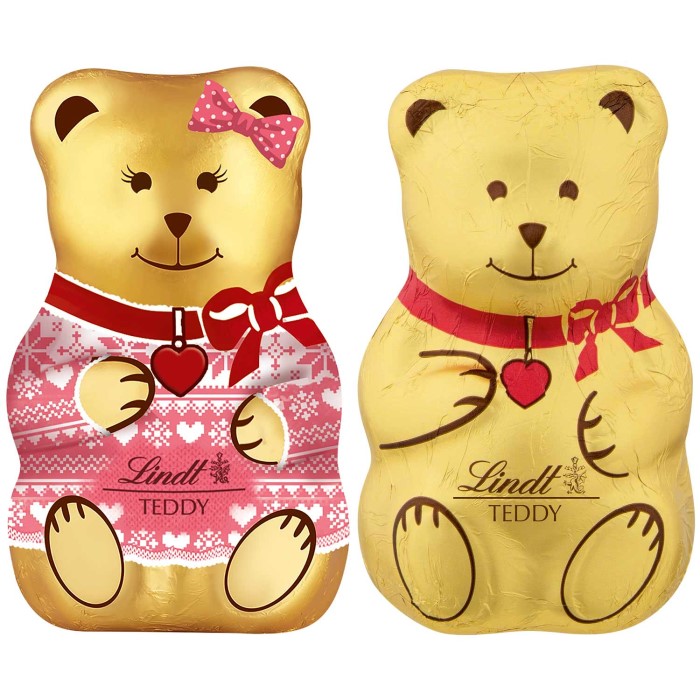 Lindt Teddy aus Alpenvollmilchschokolade 40g / 1.41 oz