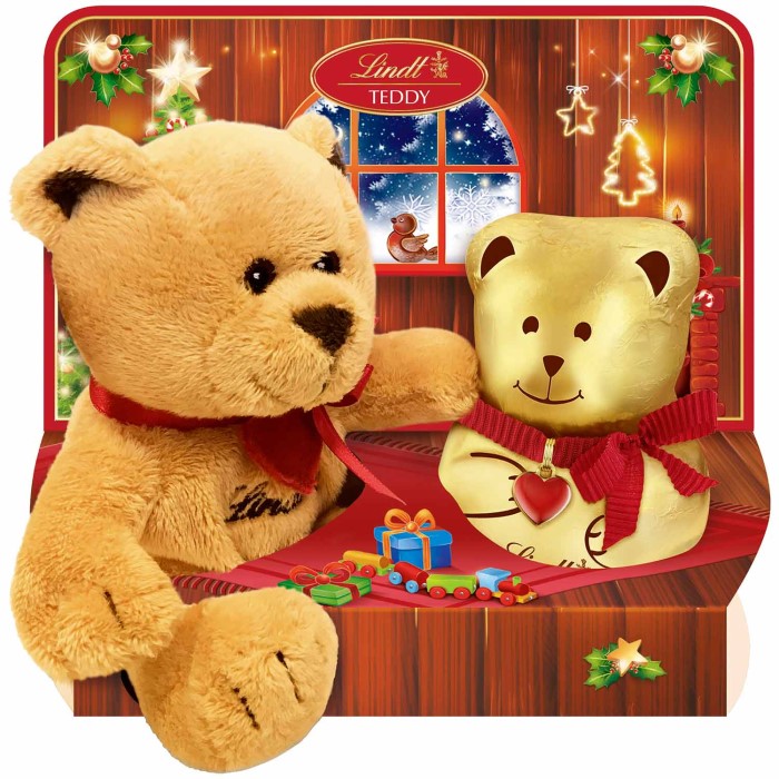 Lindt Teddy mit Plüschfigur Junge 100g / 3.52 oz