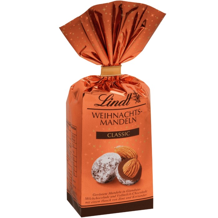 Lindt Weihnachts-Mandeln Classic 100g / 3.52 oz