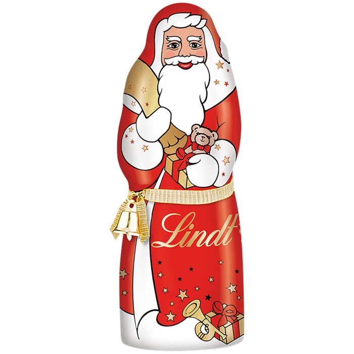 Lindt Weihnachtsmann Alpenvollmilchschokolade 125g / 4.4 oz