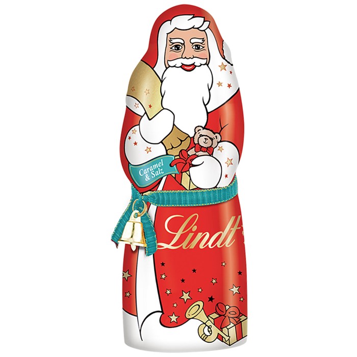 Lindt Weihnachtsmann Caramel & Salz 125g / 4.4 oz