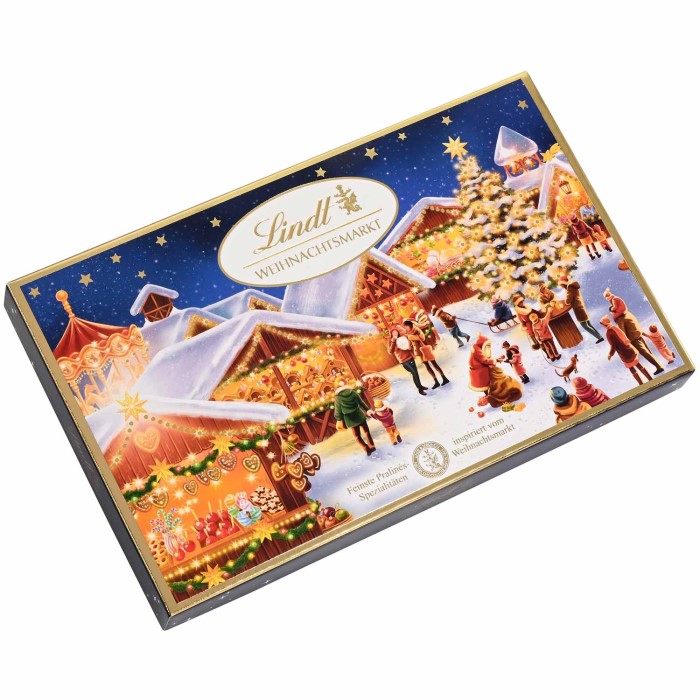 Lindt Weihnachtsmarkt Pralinés 130g / 4.58 oz