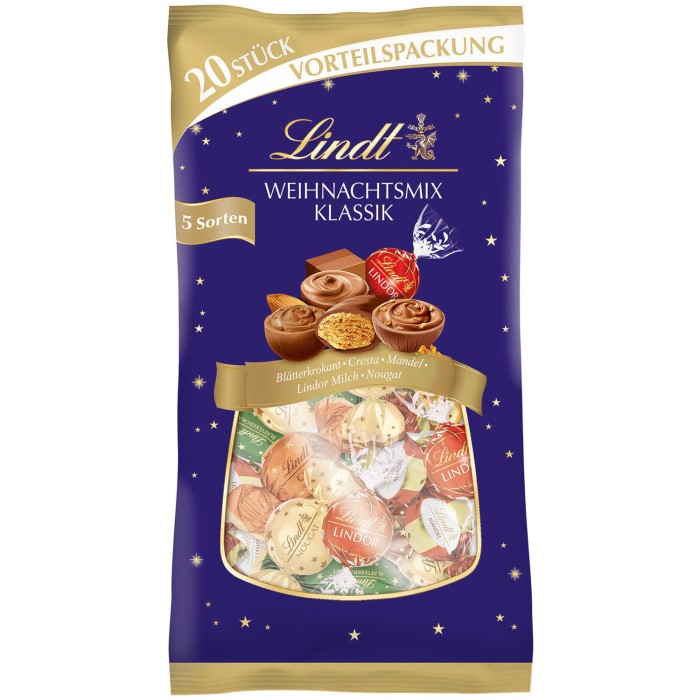 Lindt Weihnachtsmix Klassik XXL 260g / 9.17 oz