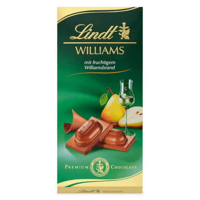 Lindt Williams Vollmilch Schokoladen Tafel 100g / 3.52oz