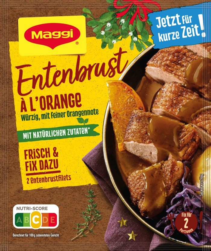 Maggi Fix für Entenbrust à l'Orange - Linited Edition 36g / 1.26oz