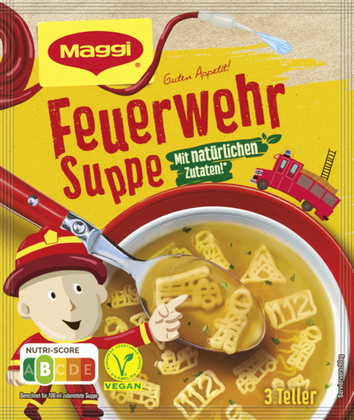 Maggi Guten Appetit Feuerwehr-Suppe