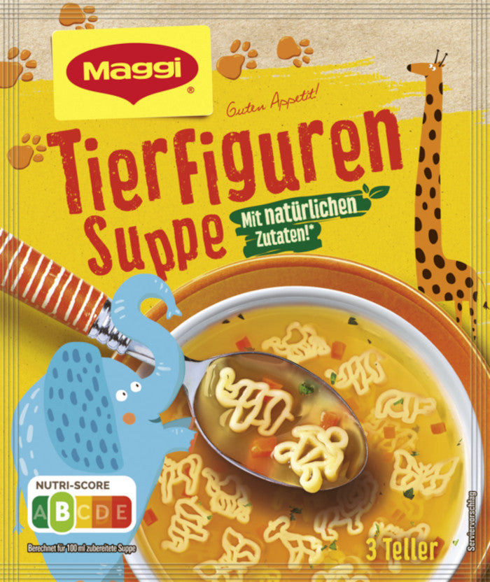 Maggi Guten Appetit Tierfiguren-Suppe