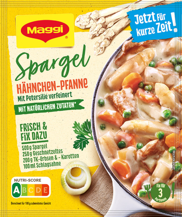 Maggi Fix für Spargel Hähnchen Pfanne 44g/ 1.55oz