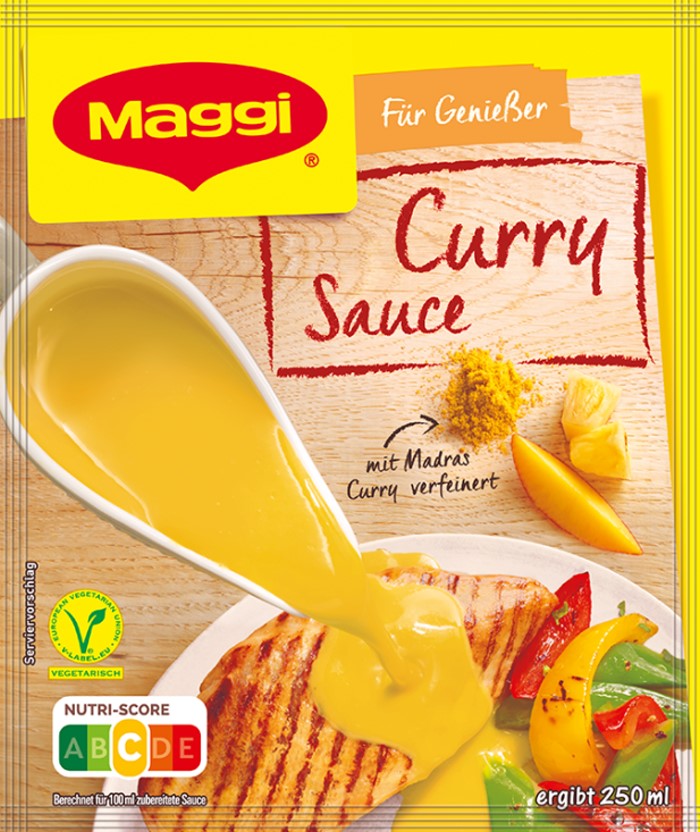 Maggi Für Genießer Curry Sauce ergibt 250ml / 8.45 fl.oz.
