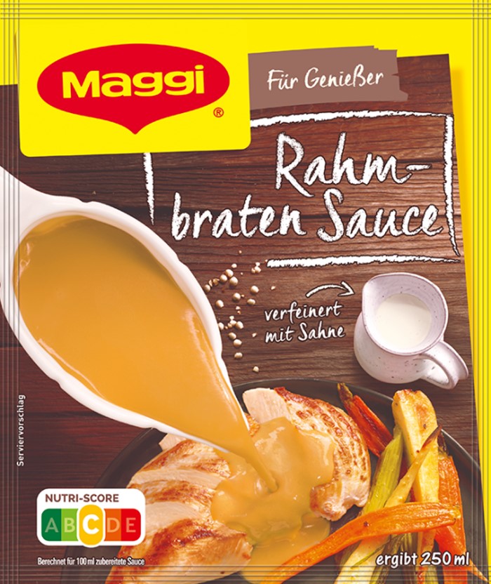 Maggi Für Genießer Rahmbraten Sauce ergibt 250ml / 8.45 fl.oz. Maggi Für Genießer Rahmbraten Sauce ergibt 250ml / 8.45 fl.oz.