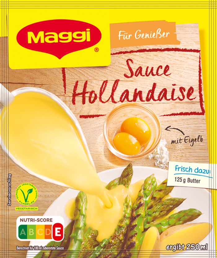 Maggi Für Genießer Sauce Hollandaise ergibt 250ml / 8.45 fl.oz.