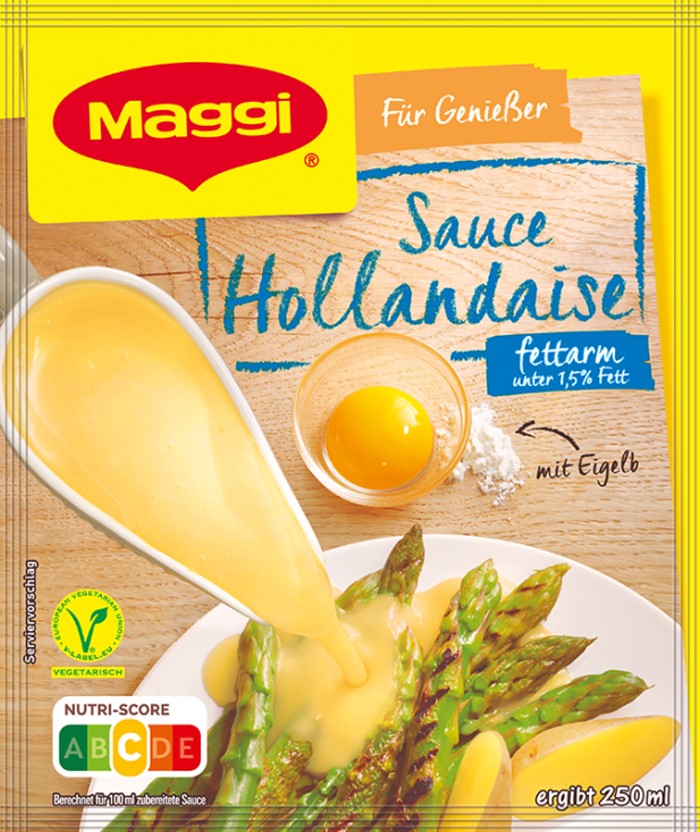 Maggi Für Genießer Sauce Hollandaise fettarm ergibt 250ml / 8.45 fl.oz.