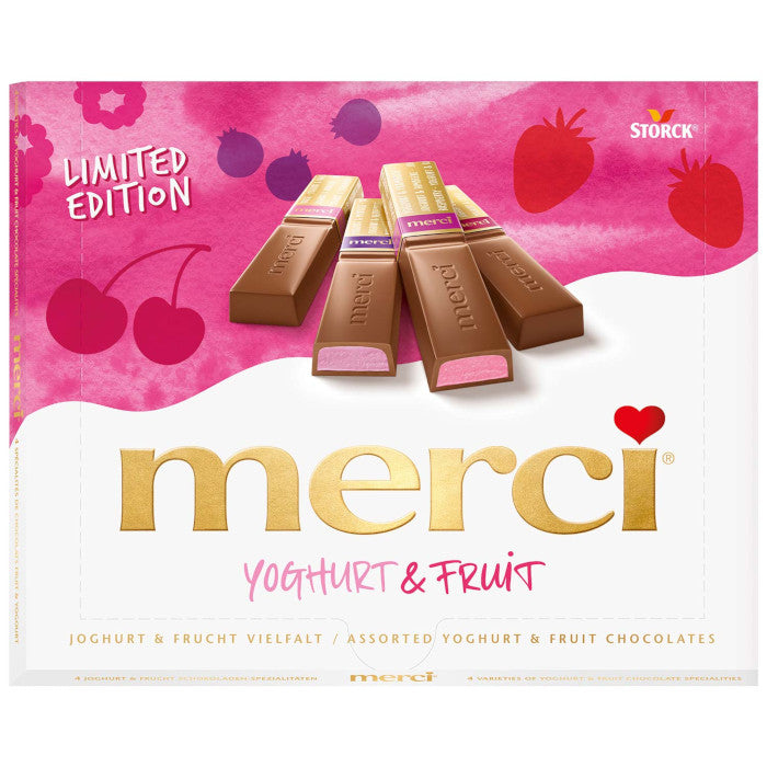 Storck Merci Joghurt & Frucht Selection 250g / 8.81 oz