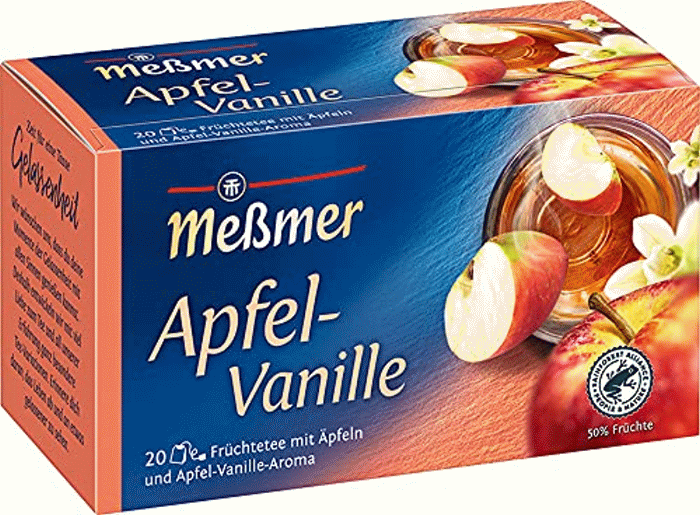 Meßmer tea apple vanilla 20 tea bags
