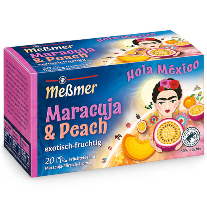 Meßmer Ländertee Hola México Maracuja & Peach 20 Teebeutel
