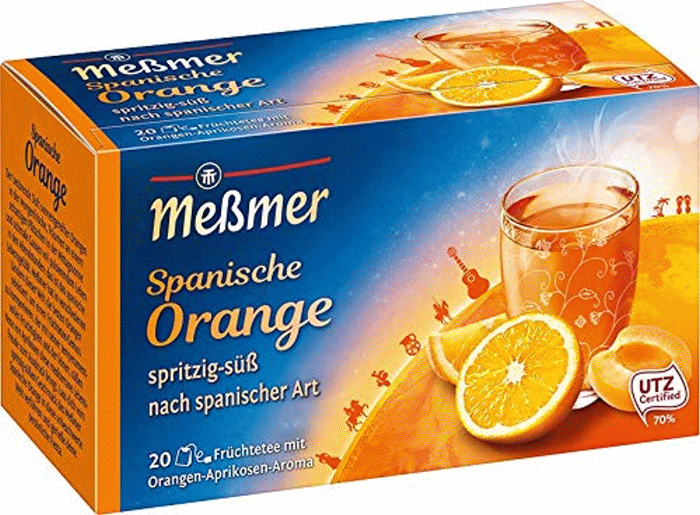 Meßmer Ländertee Spanische Orange 20 Teebeutel