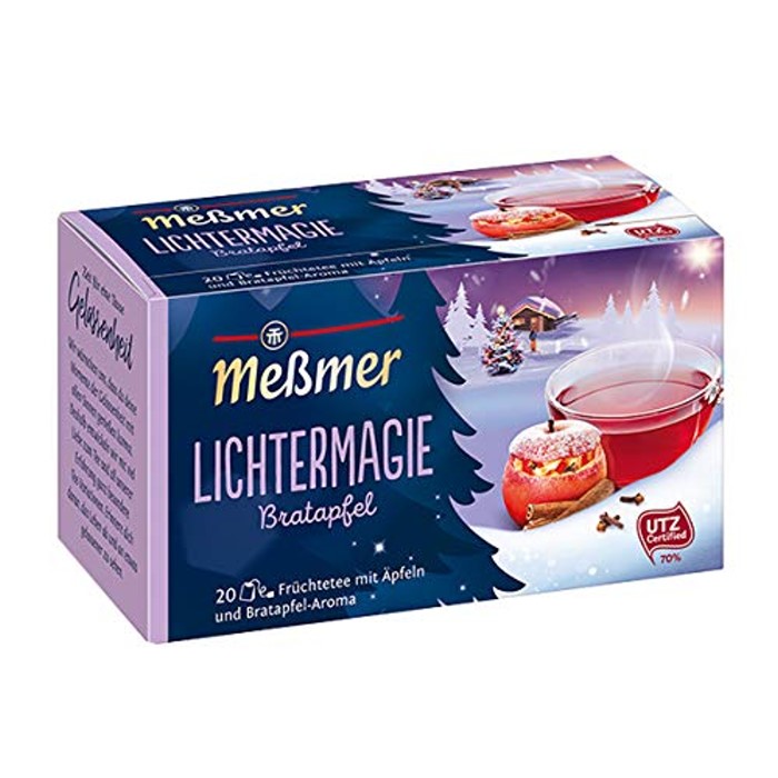 Meßmer Lichtermagie Bratapfel Früchtetee 20 Teebeutel