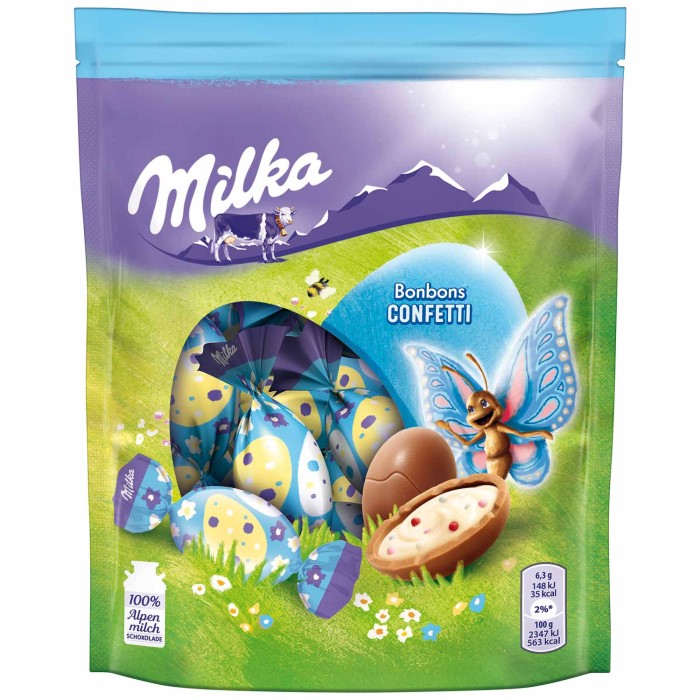 Milka Schokoladen Bonbons Confetti Ostern 86g / 3.03 oz