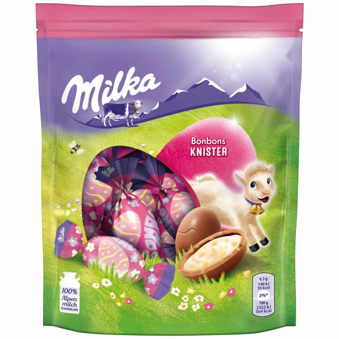 Milka Schokoladen Bonbons Knister Ostern 86g / 3.03 oz