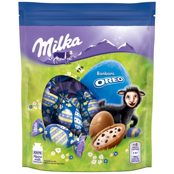 Milka Schokoladen Bonbons Oreo Ostern 86g / 3.03 oz