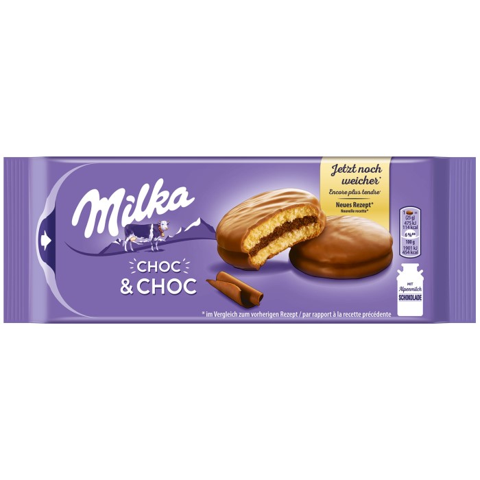 Milka Kleine Kuchen Choc & Choc Kuchentaler 175g / 6.17 oz