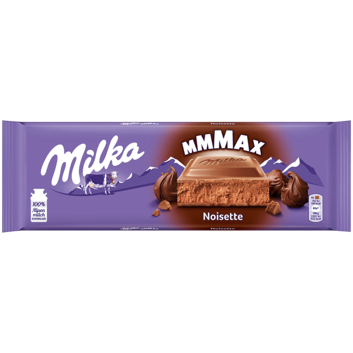 Milka Mmmax Noisette Alpenmilch Schokolade 270g / 9.52oz